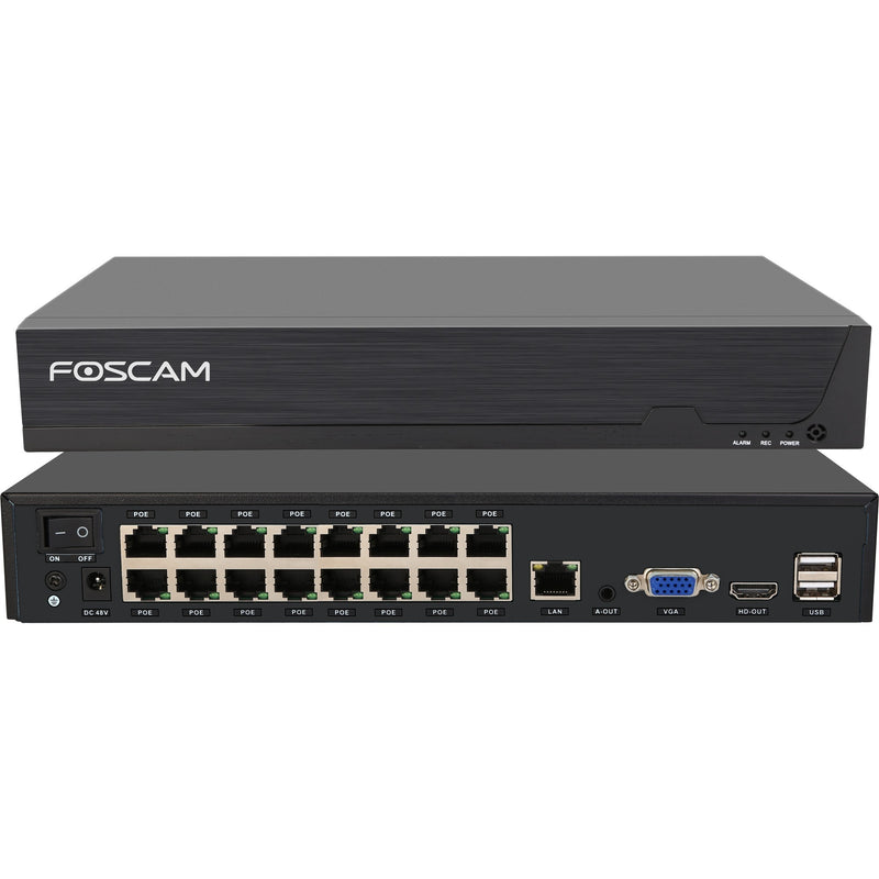 Load image into Gallery viewer, Foscam FNA216HE, 16-kanaals 4K 8MP PoE NVR
