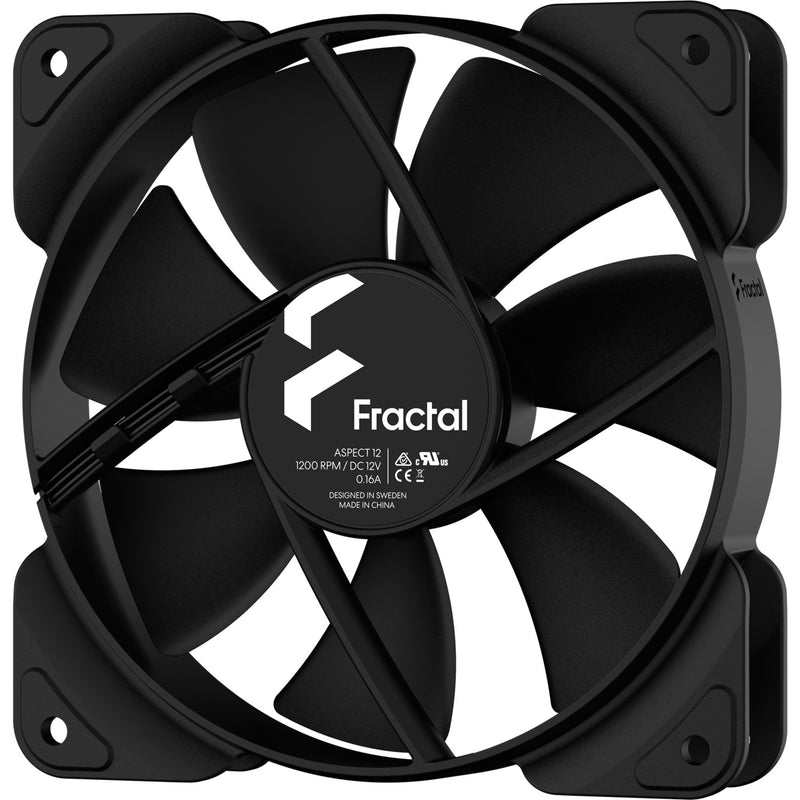 Load image into Gallery viewer, Fractal Design Fractal Design Aspect 12 Black
