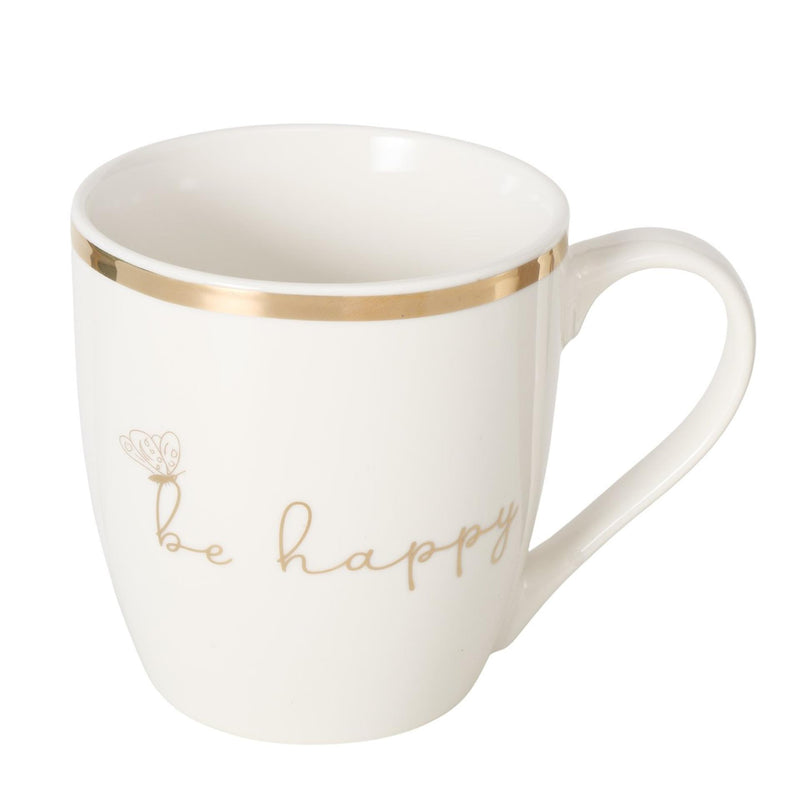 Load image into Gallery viewer, Boltze home mok davina be happy smile 400ml h10cm
