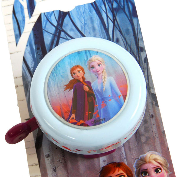 Disney Frozen 2 Fietsbel - Meisjes - Licht Blauw Paars