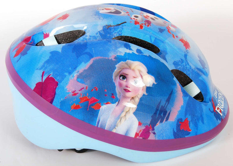 Load image into Gallery viewer, Disney Frozen fiets- skatehelm blauw roze maat 51-55 cm
