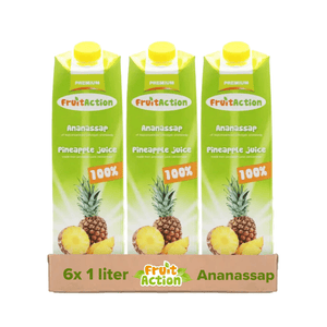 Fruit action ananassap (6x 1 liter)