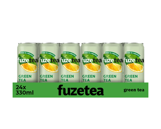 Fuze tea green tea blik (24x 33cl)