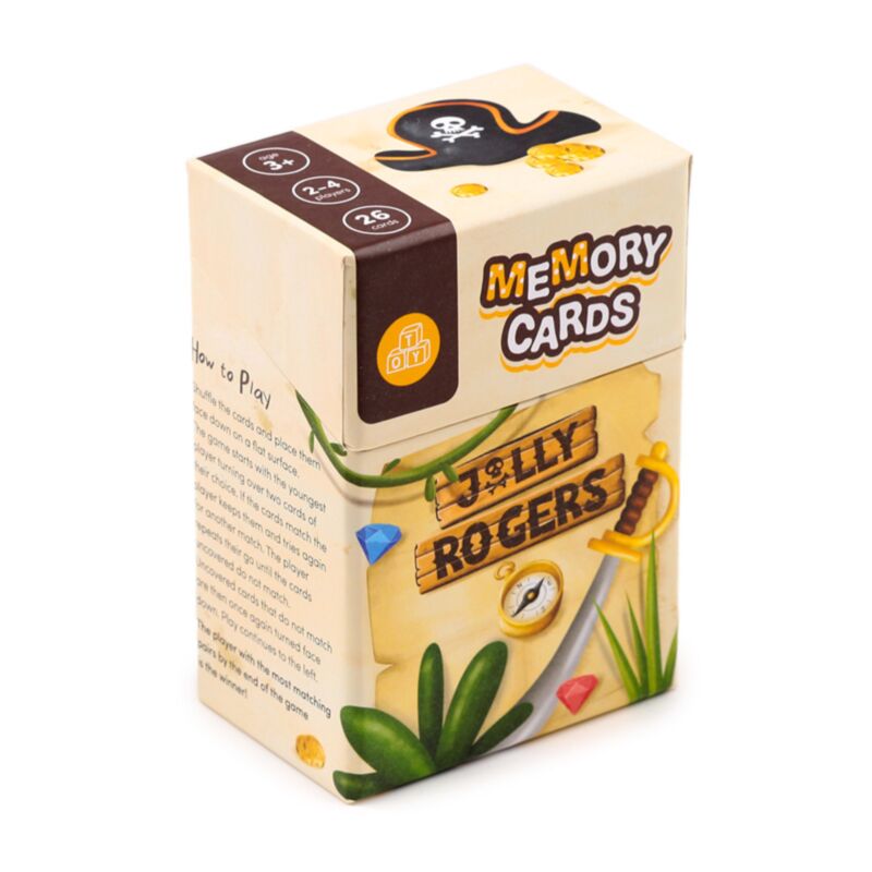 Load image into Gallery viewer, Jolly rogers piraatn kids memory kaartset
