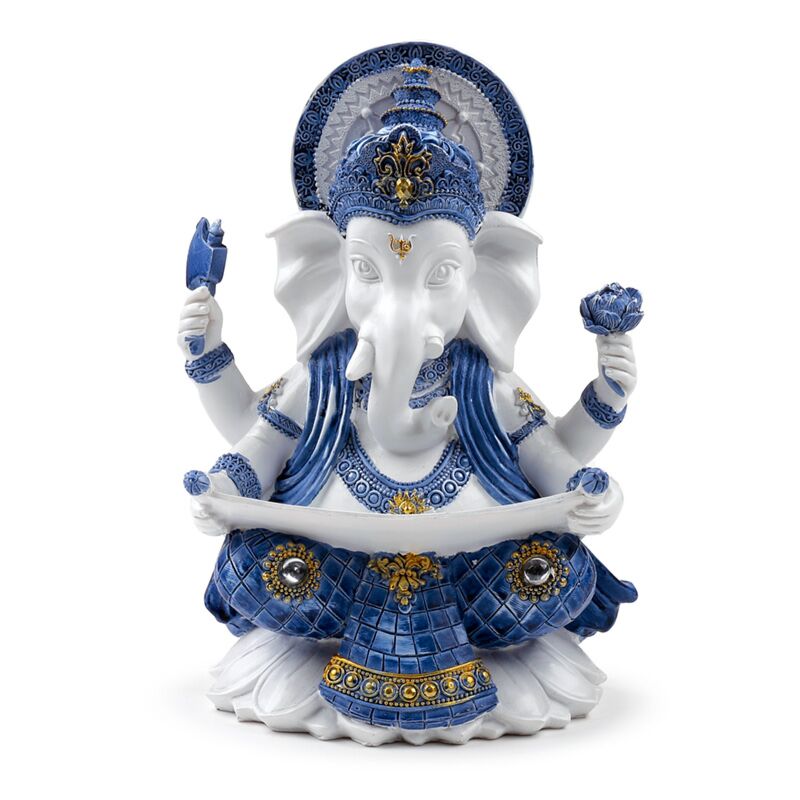 Load image into Gallery viewer, Wit blauw ganesh kennis
