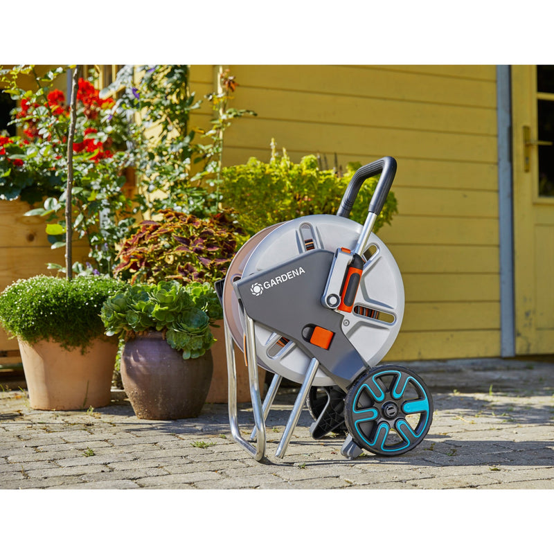 Load image into Gallery viewer, GARDENA GARDENA Slangenwagen AquaRoll M Metal
