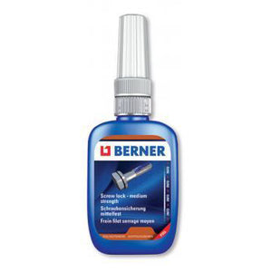 Berner schroefdraadborgmiddel middel-sterk 24ml