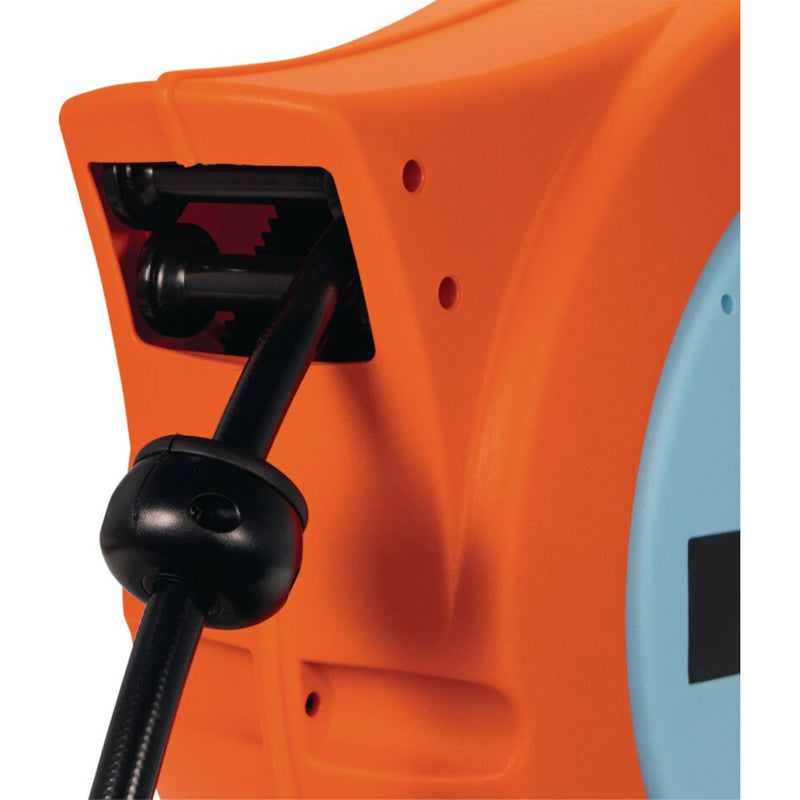 Load image into Gallery viewer, Berner luchthaspel 15bar 10m ø8mm zelfoprollend oranje
