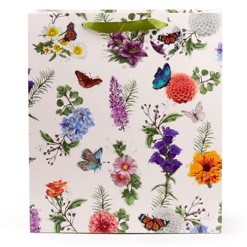 Load image into Gallery viewer, Vlinder velden - cadeautasje xl
