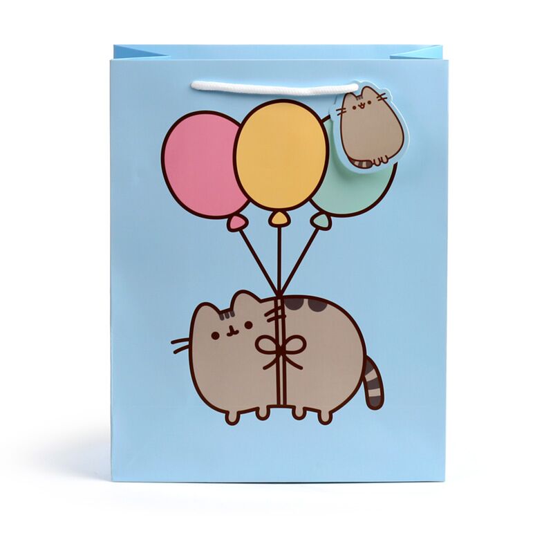 Load image into Gallery viewer, Union pusheen de kat balonnen - cadeautasje large
