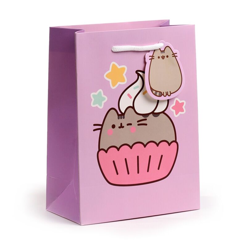 Load image into Gallery viewer, Union pusheen de kat cupcake - cadeautasje medium
