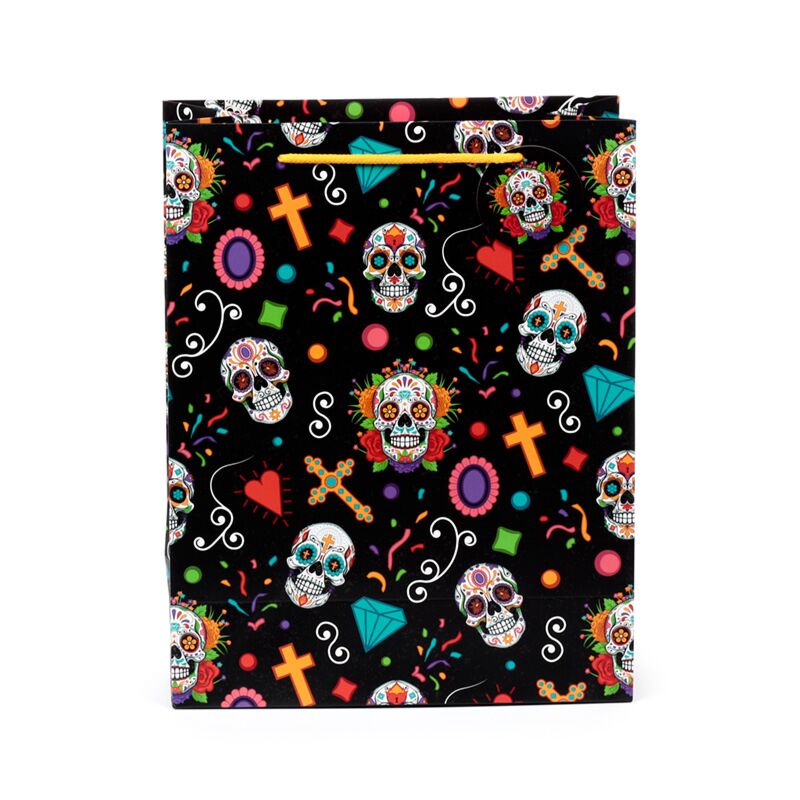 Load image into Gallery viewer, Dia de los muertos mexicaans doodshoofd - cadeautasje large
