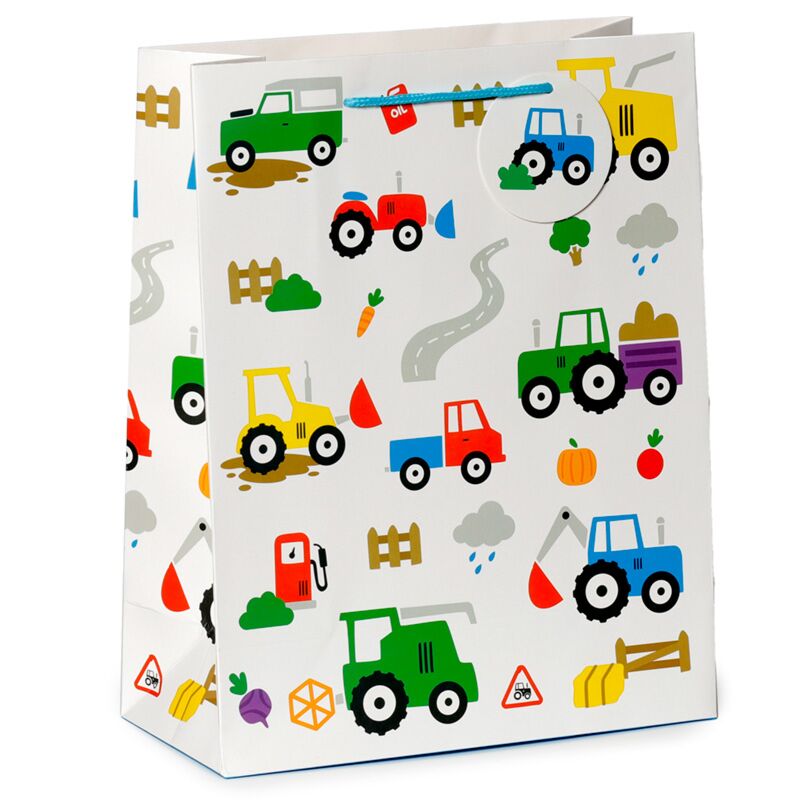 Load image into Gallery viewer, Kleine tractortjes - cadeautasje large

