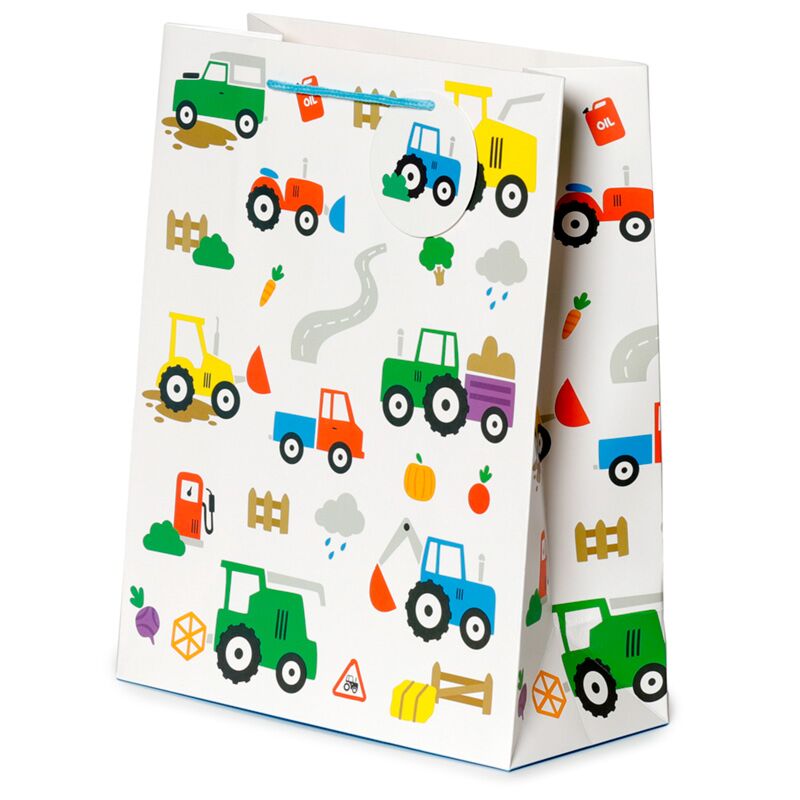 Load image into Gallery viewer, Kleine tractortjes - cadeautasje large
