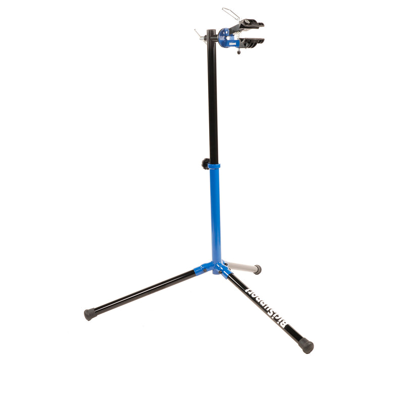 Load image into Gallery viewer, Bicisupport folding clamp xl reparatiestandaard zwart blauw
