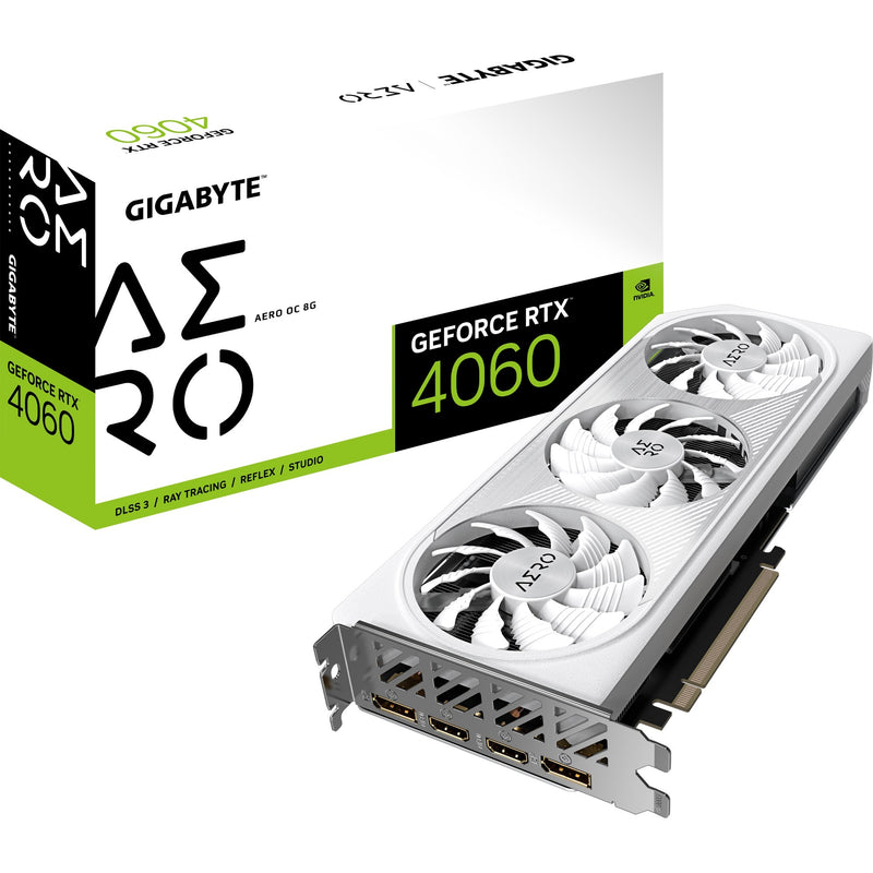 Load image into Gallery viewer, GIGABYTE GIGABYTE GeForce RTX 4060 AERO OC 8G
