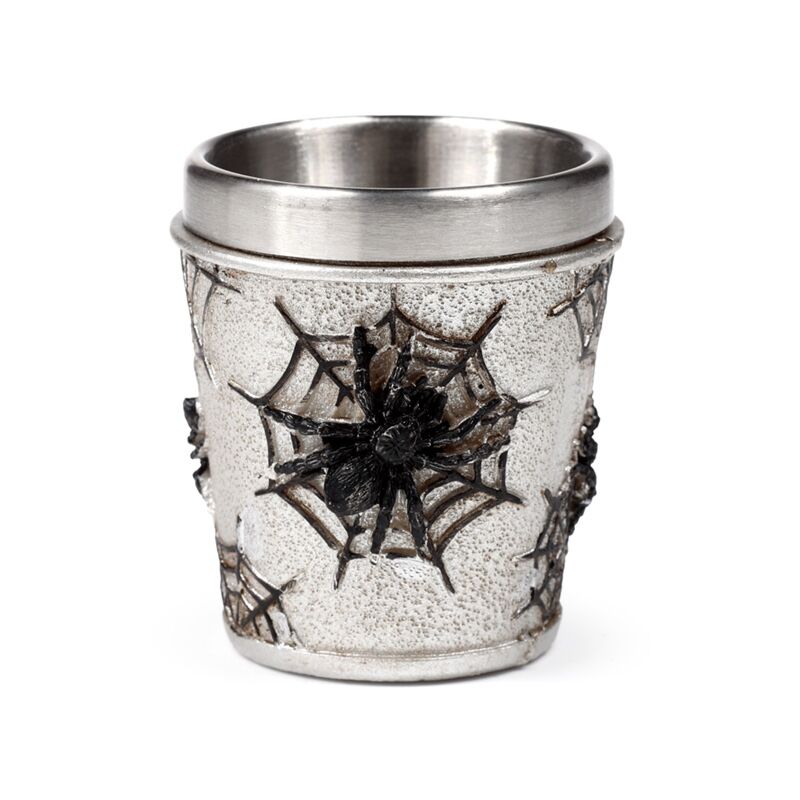 Load image into Gallery viewer, Decoratief spinnenweb borrelglaasje shot glas
