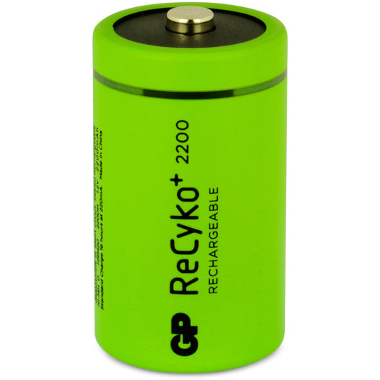 GP Batteries ReCyko+ D 2200 2 oplaadbare batterijen