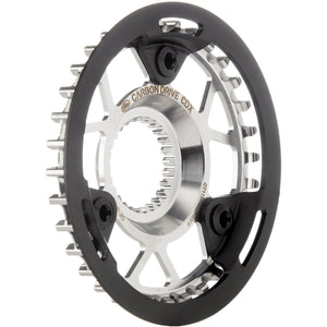 Gates tandwiel cdx 32t pinion met beschermrand rvs