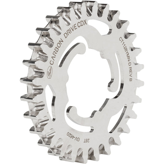 Gates sprocket cdx 28t shimano nexus 5 di2 hub 6-lobe