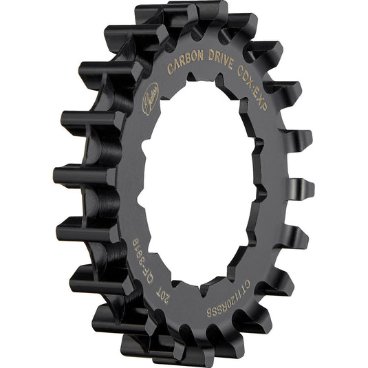 Gates sprocket cdx 20t rohloff splined zwart
