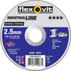 Flexovit dss industrial 230x2.5x22.23 a30s t41 st rvs | 25 stuks