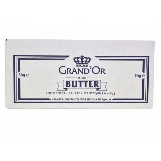 Grand'or roomboter 82% ongezouten (5kg)
