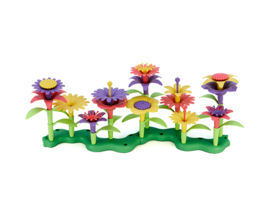 Green toys bloemen bouquet bouwen