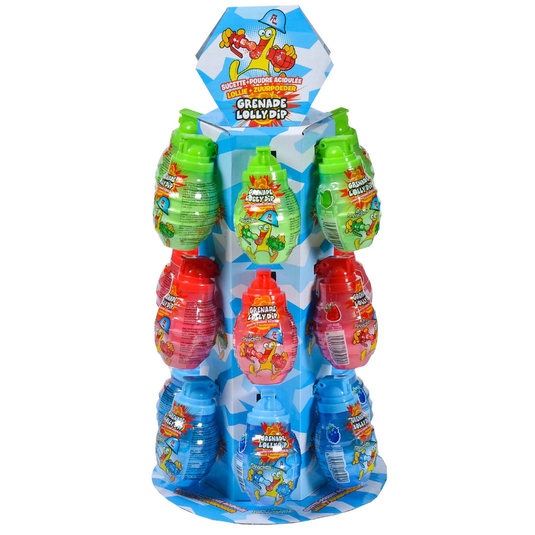 Funny candy grenade dip lick (18x40gr)