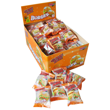 Gummi zone mini burger (60 stuks)