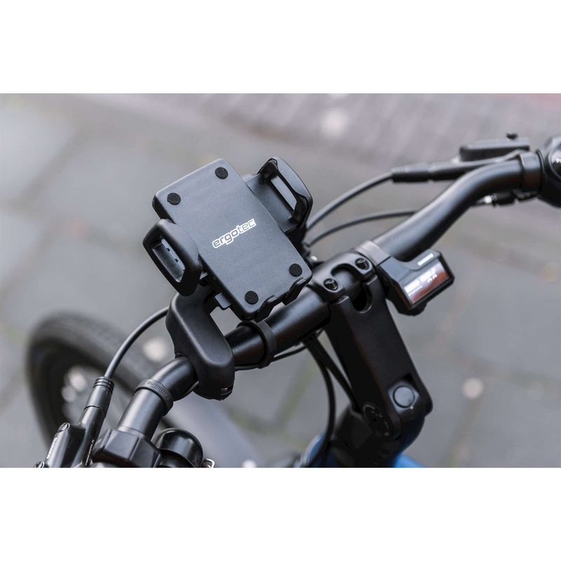 Load image into Gallery viewer, Telefoonhouder Ergotec stuurbuis montage - zwart
