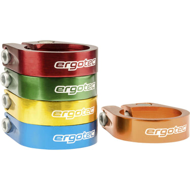 Ergotec zadelpenklem SCI-105 31,8 rood geeloxeerd