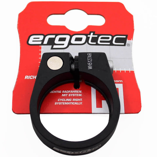 Ergotec Zadelklem SCI-105 34,9mm met schroef mat zwart