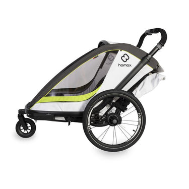 Hamax breeze one - white green