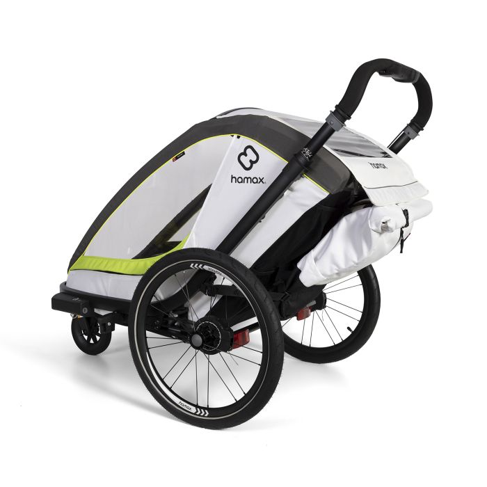 Load image into Gallery viewer, Hamax breeze one - white green
