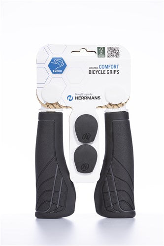 Load image into Gallery viewer, Sturmeyarcher herrmans handvatten line pr.grips line 125mm herrmans gray black
