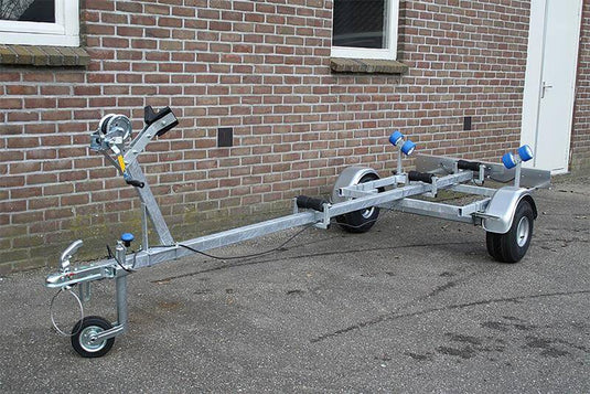Rubber boottrailer kussen 130x100mm zwart