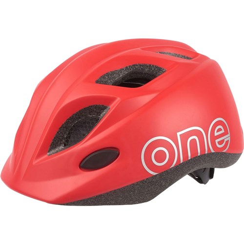 Kinder helm s 52-56cm bobike one plus mat rood