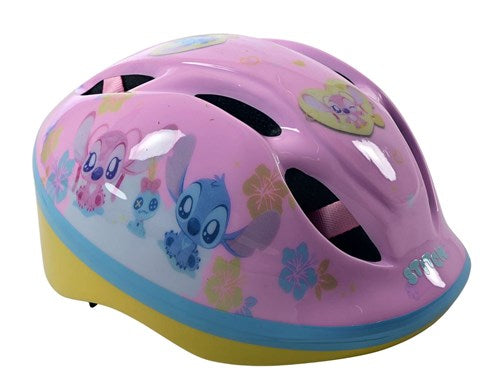 Afbeelding laden in galerijviewer, Volare kinder helm disney stitch roze 52-56cm
