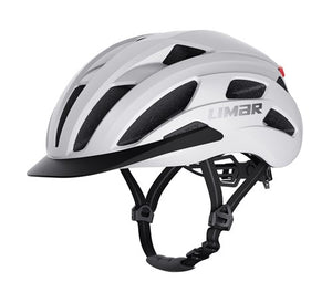 Limar Helm Torino l 57-61 mat wit met led