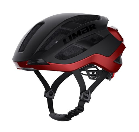 helm limar air star l 57-61 mat zwart rood