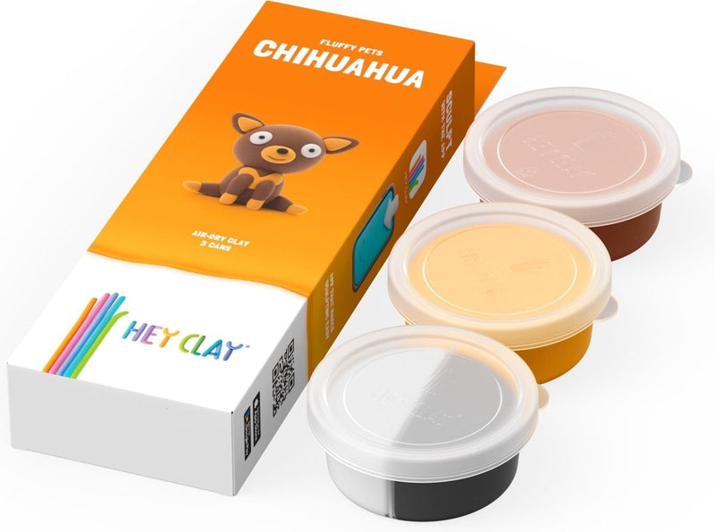 Load image into Gallery viewer, Hey-clay fluffy pets chihuahua boetseerklei
