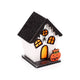 Griezelig pompoen spinnen huis halloween led decoratie