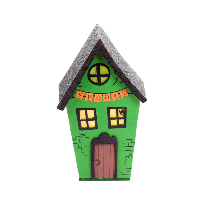 Load image into Gallery viewer, Groot griezelig huis halloween led decoratie
