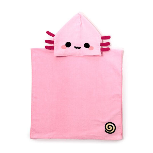 Maddie de axolotl adoramals kinder handdoek hoodie