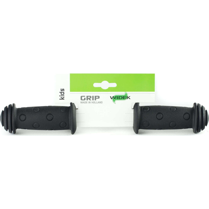 Load image into Gallery viewer, Widek Kinderfiets Handvat - Basic Zwart, 100mm, Rubber
