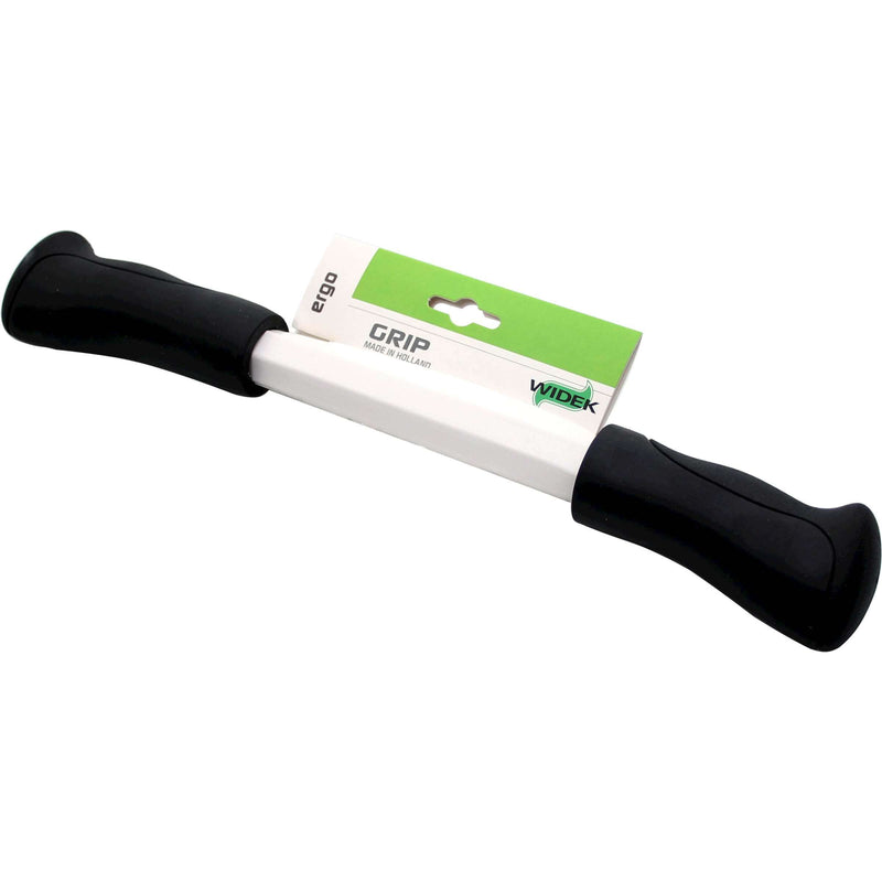 Load image into Gallery viewer, Widek Handvat Ergo Tour kort lang zwart (115 103mm) - fietsaccessoire
