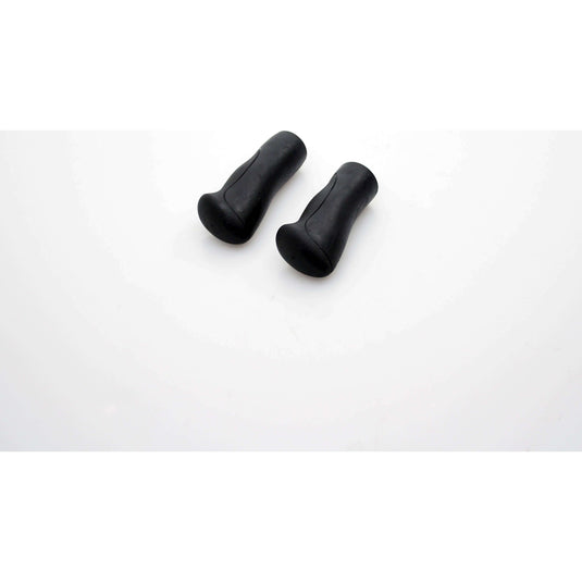 Widek Handvat Ergo Tour kort lang zwart (115 103mm) - fietsaccessoire