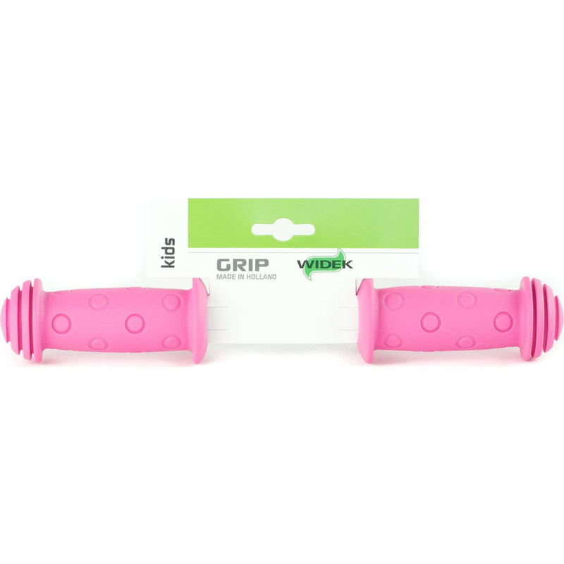 Afbeelding laden in galerijviewer, Widek Kinderfiets Handvat - Roze, 100mm, Rubber
