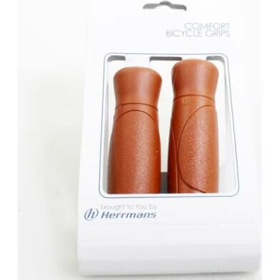 Herrmans handvatten Cut 93 120mm Cortina bruin